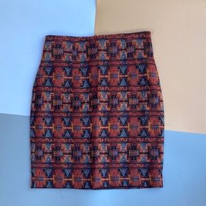 The Limited Geometric Pencil Skirt